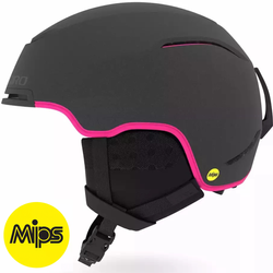 Damski kask narty / snowboard GIRO Terra MIPS ® matte graphite / bright pink
